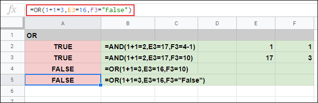 How to Use And Or Not in Google Sheets