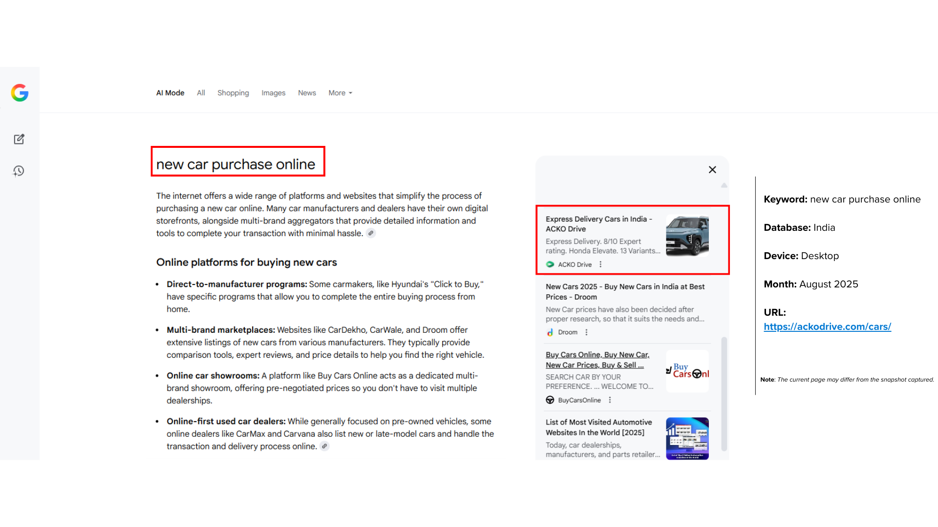 emiac-acko-drive-serp-overview-case-study