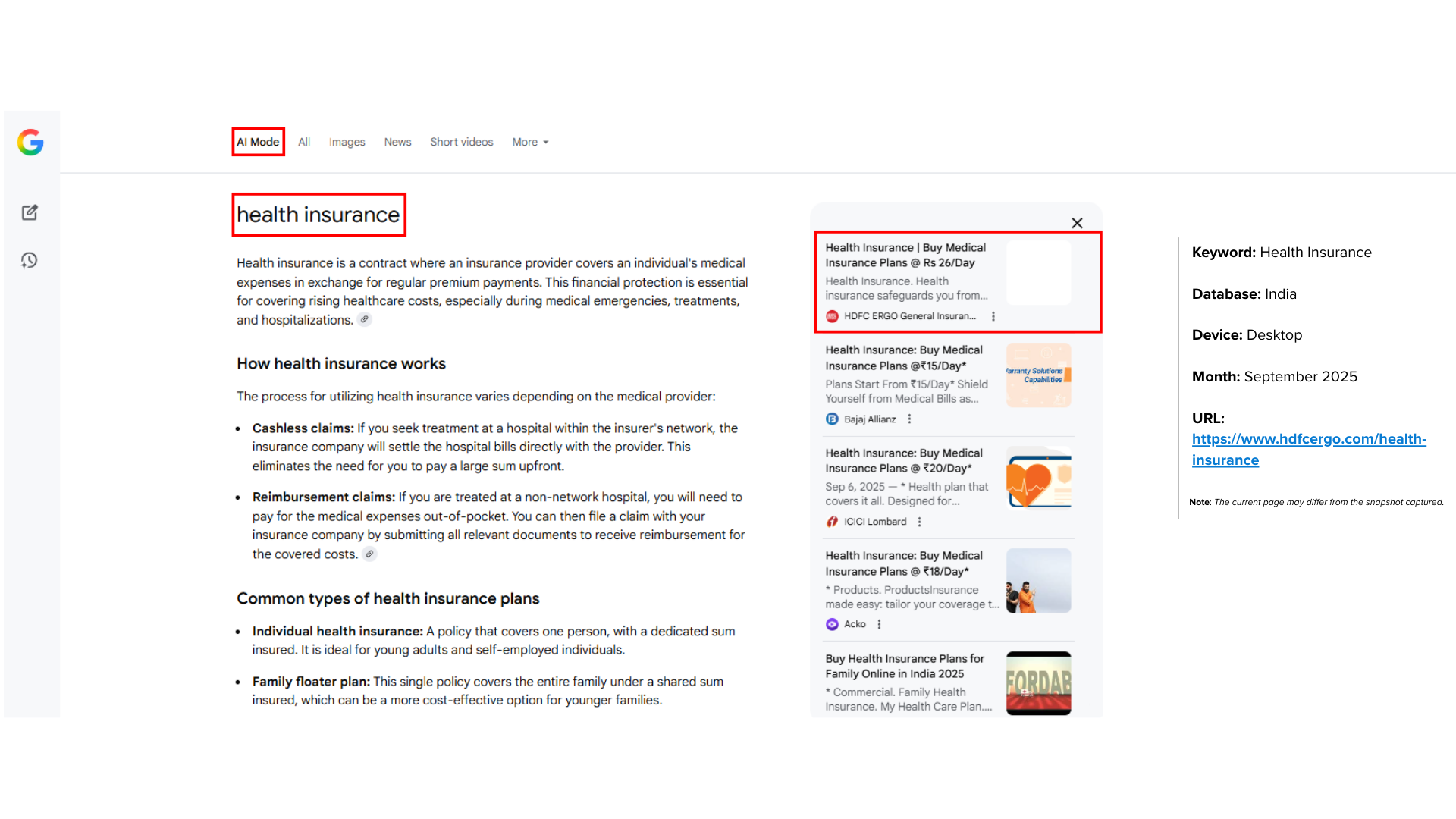 emiac-HDFC-ERGO-serp-overview-case-study