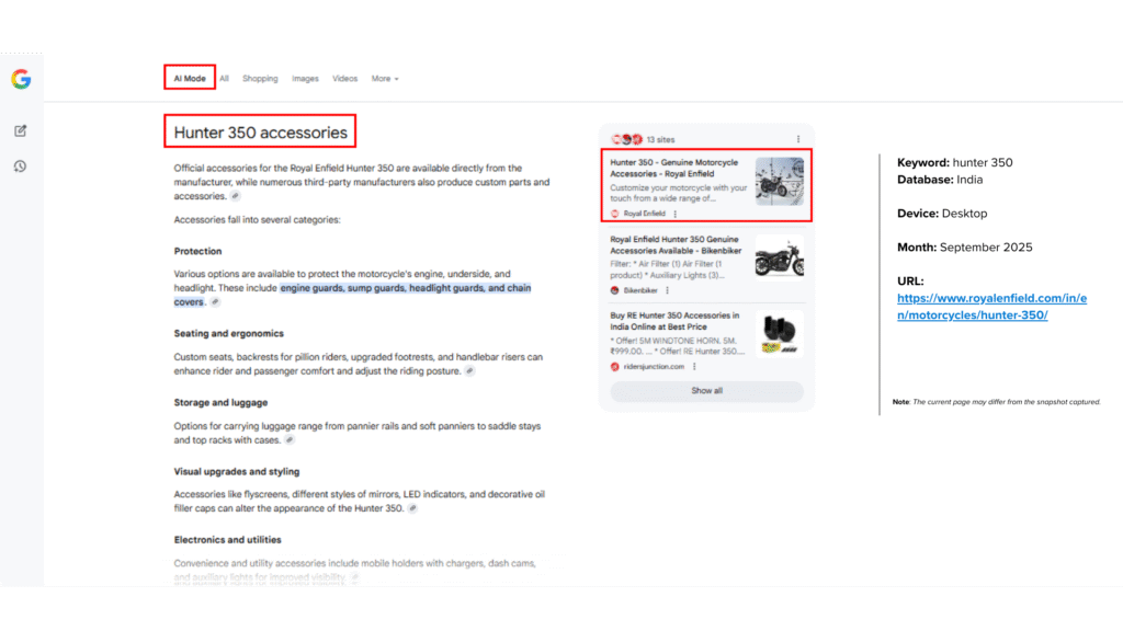 emiac-Royal-enfield-serp-ai-overview-case-study
