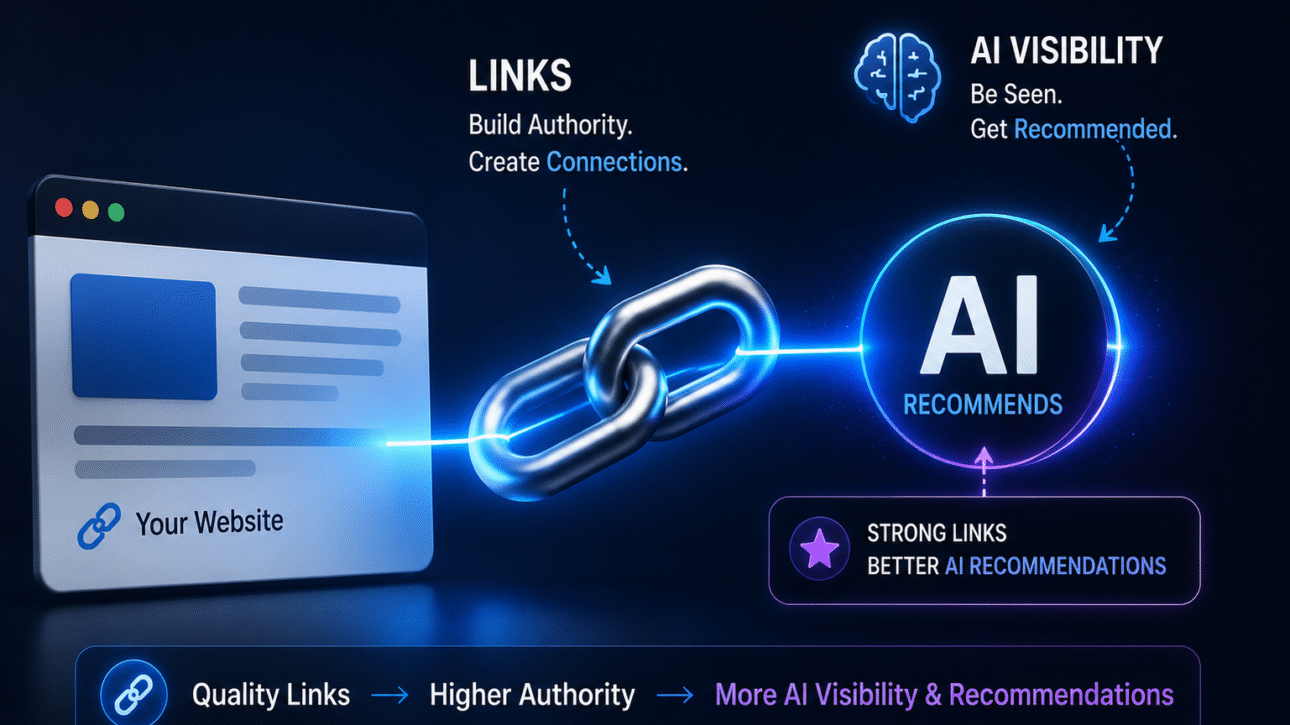 Increase AI Visibility through Links